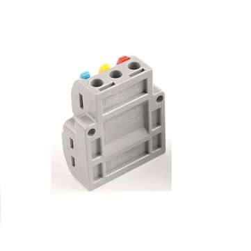 10PCS 3 in 6 out Quick Wire Connector PCT SPL Universal Wiring Cable Connectors Push-in Conductor Te