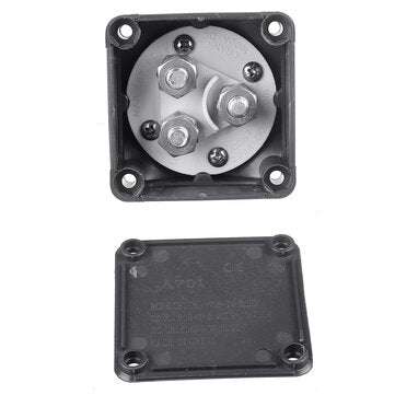 12V-48V 200A 3 Position Disconnect Isolator Master Switch Battery Power Cut Off for Car RV Boat Mari