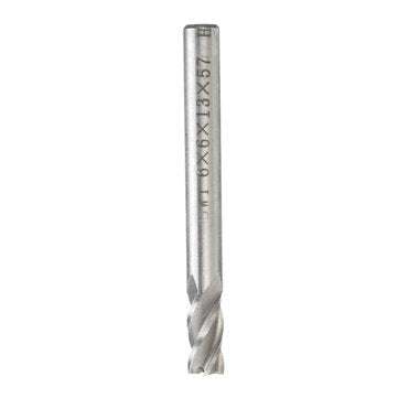 10pcs 2-10mm 4 Flute Milling Cutter HSS-Al  End Mill Cutter CNC Tool