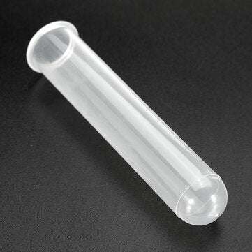 10Pcs 20mL Round Bottom Centrifuge Tube Clear Polypropylene EP Tube with Cap