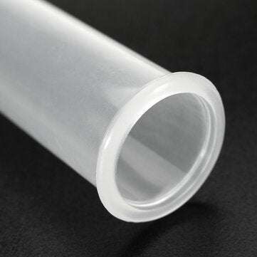 10Pcs 20mL Round Bottom Centrifuge Tube Clear Polypropylene EP Tube with Cap