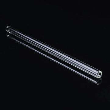 10Pcs Length 200mm OD 10mm 1.5mm Thick Wall Borosilicate Glass Blowing Tube Lab Factory School Home