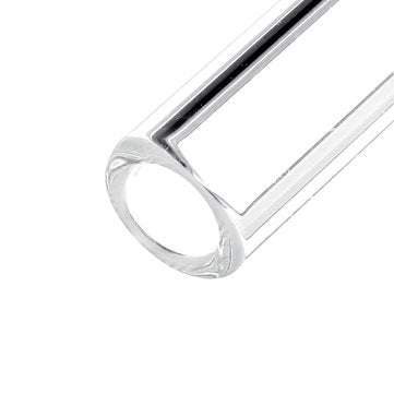 10Pcs 200x7x1mm Length 200mm OD 7mm 1mm Thick Wall Borosilicate Glass Blowing Tube Lab Factory Schoo