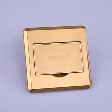 10A Floor Wall Plate Ground Power Outlet Universal Power Socket Charger Receptacle