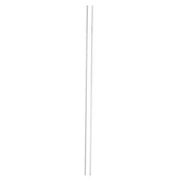 10Pcs 200mm OD 7mm 1.5mm Thick Wall Borosilicate Glass Blowing Tube