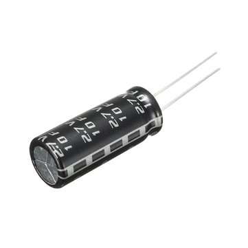 10pcs 2.7V 10F Cylindrical Ultra Super Farad Capacitor High Power Capacitance Supercap 10 x 26mm