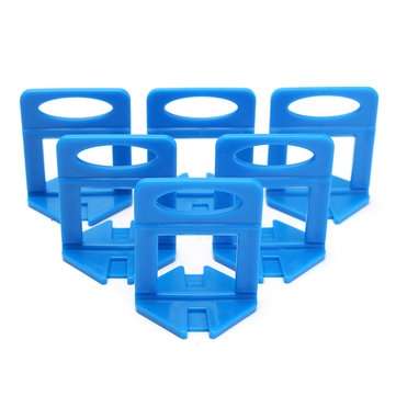 100Pcs Leveler Ceramic Clips Spacers Plastic Tile Wall Floor Leveling System Tool