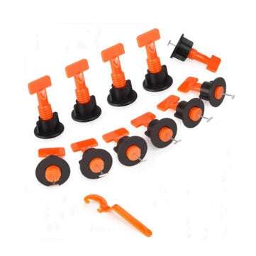 100pcs Levelers Needbles Wrench Tile Spacer Cross Plastic 2mm Ceramic Tile Leveling System Leveler L