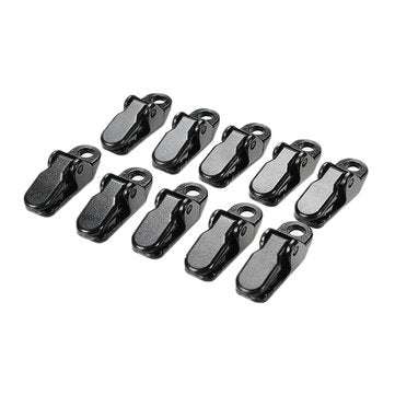 10Pcs Tent Windproof Securing Clip Hook Buckle Alligator Clip