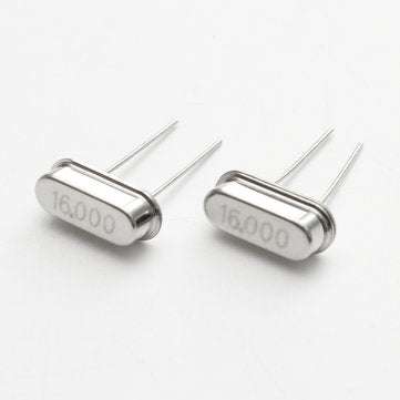 100Pcs HC-49S 16MHz 16 MHz 16M Hz 16.000M Mini Passive Resonator Quartz Crystal Oscillator