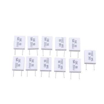 10pcs BPR56 5W 0.22R 0.22 Ohm 5w Non-inductive Ceramic Cement Resistor Wirewound Resistance