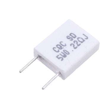 10pcs BPR56 5W 0.22R 0.22 Ohm 5w Non-inductive Ceramic Cement Resistor Wirewound Resistance