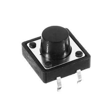 100pcs Momentary Tactile Push Button Switch 12x12x8mm