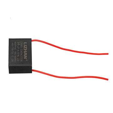 10pcs CBB61 450V 10uf Starting Capacitance AC Fan Capacitor CBB Motor Run Capacitor 450V 10F
