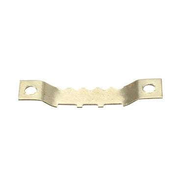 100Pcs Hanging Picture oil Painting Mirror Frame Saw Tooth Hooks Hangers Screws