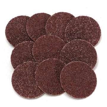 10pcs 2 Inch 50mm 36 Grit Roll Lock Sanding Discs