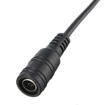 10PCS LUSTREON 5.5X2.1mm DC Power Supply Connector Switch Cable for 5050 3528 LED Strip Light