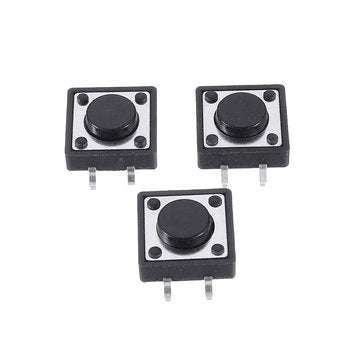 100pcs Momentary Tactile Push Button Switch 12x12x5mm