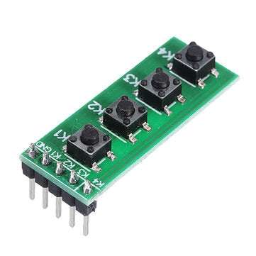 10pcs TB371 4 Key MCU Keyboard Button Board Compatible UNO MEGA2560 Pro Mini Nano Due for Raspberry