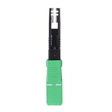 100pcs FTTH SC APC Fast Connector Fiber Optic Fast Adapter Straight Tail