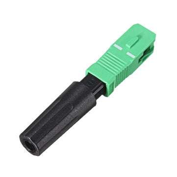 100pcs FTTH SC APC Fast Connector Fiber Optic Fast Adapter Straight Tail