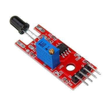 10pcs KY-026 Flame Sensor Module IR Sensor Detector Temperature Detecting Geekcreit for Arduino - pr