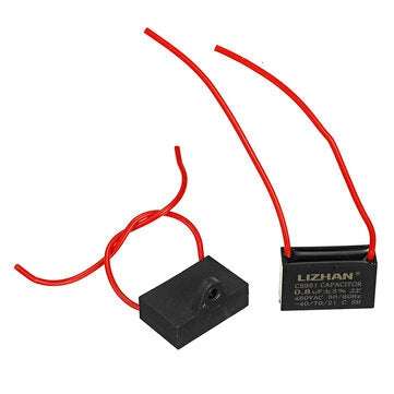 10pcs CBB61 450V 0.8uf Starting Capacitance AC Fan Capacitor CBB Motor Run Capacitor 450V 0.8F