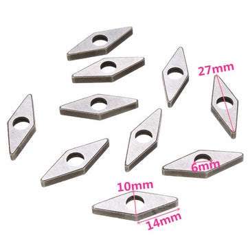 10pcs SV1603 Carbide Insert Shim Seats For VNMG160404/08/12/16 Tool Holder