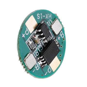 10pcs 1S 3.7V 18650 Lithium Battery Protection Board 2.5A Li-ion BMS with Overcharge and Over Discha