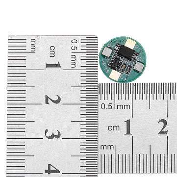 10pcs 1S 3.7V 18650 Lithium Battery Protection Board 2.5A Li-ion BMS with Overcharge and Over Discha
