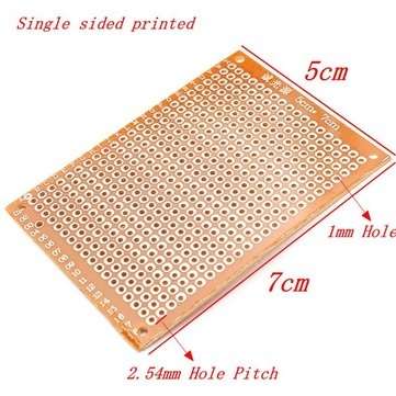 10pcs Blank PCB Breadboard Universal DIY Phototype Board Single Side