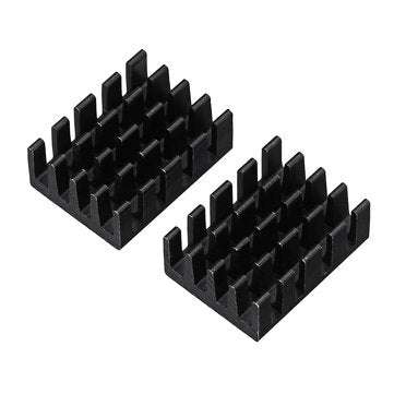 10Pcs 19x14x7mm Heat Sink Chip Special Radiator Aluminum Heat Conduction