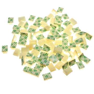 100pcs Electrical Cable Clamp White Plastic Wire Tie Rectangle Cable Mount Clip Clamp Self-adhesive