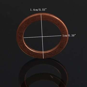 10pcs M10 Standard Copper Motorcycle Braided Clutch Brake Hose Washers Enhancement