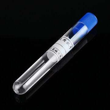 100Pcs Disposable Plastic Sterile Test Tube Amies Gel Swab For Male Oral Urethral Sampling 8.5cm