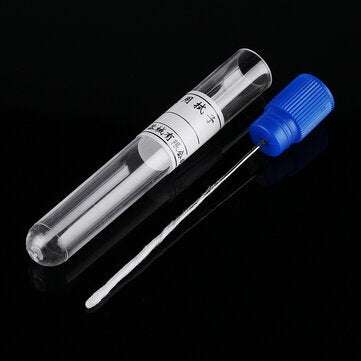 100Pcs Disposable Plastic Sterile Test Tube Amies Gel Swab For Male Oral Urethral Sampling 8.5cm