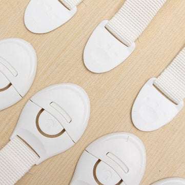 10Pcs Baby Cute Safety Lock Cabinet Drawer Fridge Furniture Safe Door Lock For Child Infant Kids