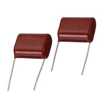 10PCS CBB Capacitor 630V 155J 1.5UF Metallized Polypropylene Film Capacitor
