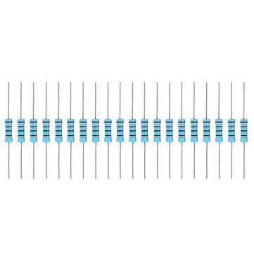 20pcs 2W 91KR Metal Film Resistor Resistance 1% 91K ohm Resistor