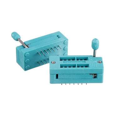 10pcs IC Lock Seat Zif Socket Test Universal zif Sockets 14Pin