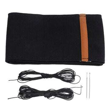 15`` 38CM Car Suede Fabric Steering Wheel Cover Universal for Vehicle Auto SUV (COLOR.: BROWN)
