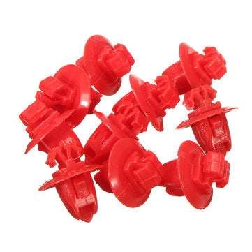10Pcs Car Wheel Flare Push-Type Bumper F ender Moulding Retainer Clips For Toyota