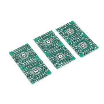 10Pcs HTQFP QFN48 to DIP48 QFN44 0.5mm QFP48 QFP44 PQFP LQFP Adapter Plate