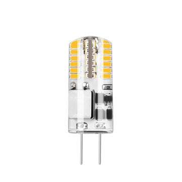 10PCS AC/DC12V 3W G4 48 LED Corn Bulb SMD3014 Warm White No Flicker Chandelier Light