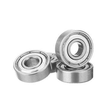 10Pcs High Carbon Steel Bearing 608ZZ Miniature Double Shielded Ball Bearing