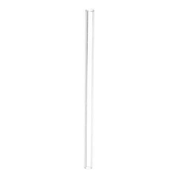 10Pcs Length 150mm OD 7mm 2mm Thick Wall Borosilicate Glass Blowing Tube Lab Factory School Home