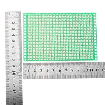 10pcs 8x12cm FR-4 2.54mm Single Side Prototype PCB Printed Circuit Board