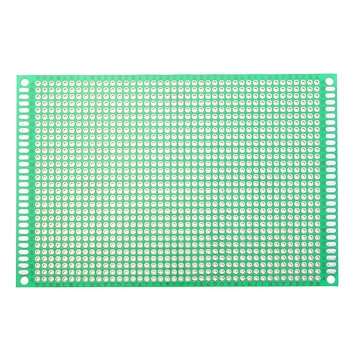 10pcs 8x12cm FR-4 2.54mm Single Side Prototype PCB Printed Circuit Board