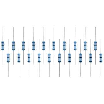 20pcs 2W 62KR Metal Film Resistor Resistance 1% 62K ohm Resistor
