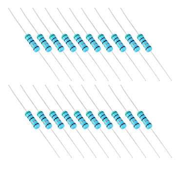 20pcs 2W 51R Metal Film Resistor Resistance 1% 51 ohm Resistor